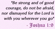 Joshua 1:9